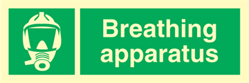 Breathing Apparatus - Emergency Signs