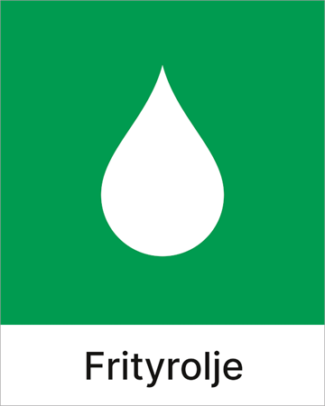Frityrolje-Kildesorteringsskilt-KI0320