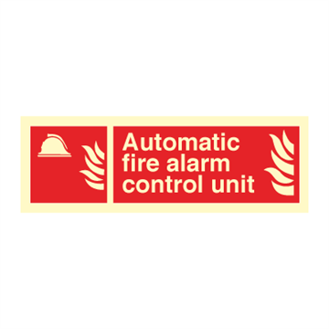 Automatic fire alarm... - Fire Signs