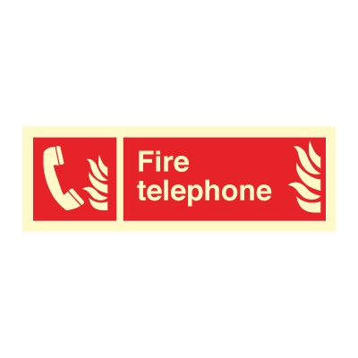 Fire telephone - Fire Signs