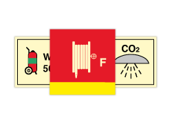 IMO-skilt for slukkemidler (IMO Fire Control Signs)