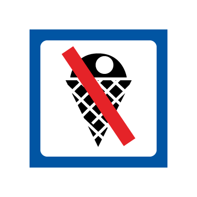 Is forbudt - symbolskilt - piktogram