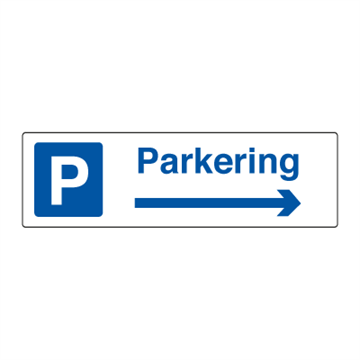 Parkering - parkeringsskilt