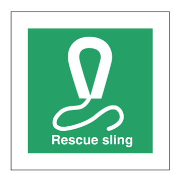 Rescue Sling - IMO Signs
