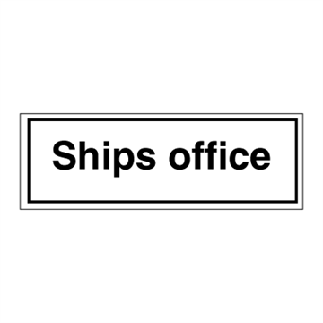Ships office - ISPS Code Signs