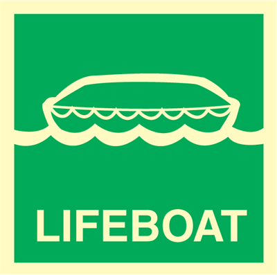 Lifeboat - Emergency Signs