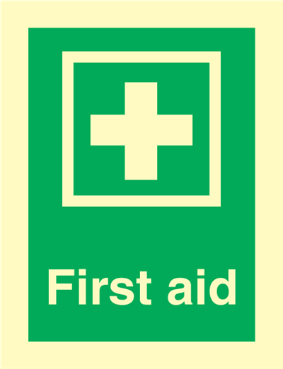 First aid - Emergency Signs