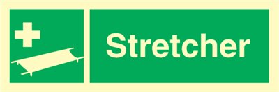 Stretcher - Emergency Signs
