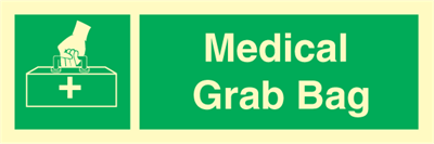 Medical grab bag - Emergency Signs