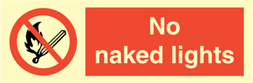 No naked lights