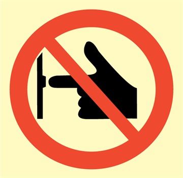Do not switch on - Prohibition Signs