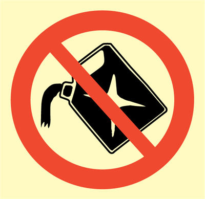 No filling - Prohibition Signs