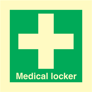 Medical Locker - IMO Signs