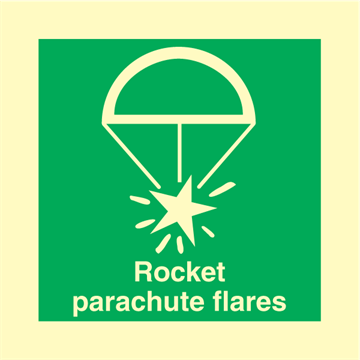Rocket parachute flares - IMO Signs