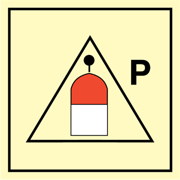 Remote release station Powder - Fire Control Signs