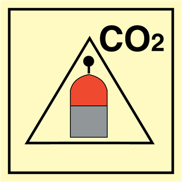 Remote release station CO2 - Fire Control Signs