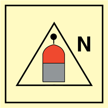Remote release station Nitrogen - Fire Control Signs