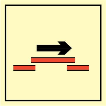 A class fire door self-closing - Fire Control Signs