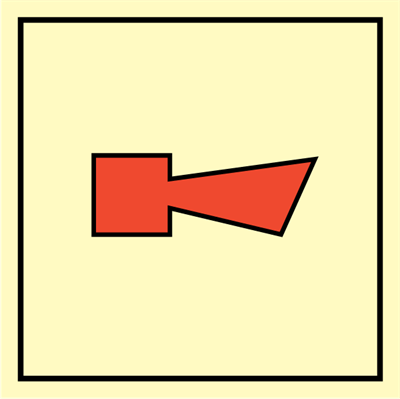 Horn alarm - Fire Control Signs