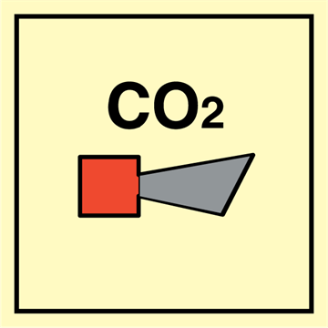 CO2 horn - Fire Control Signs