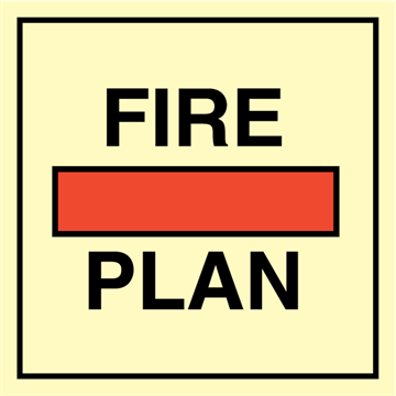 Fire control plan - Fire Control Signs