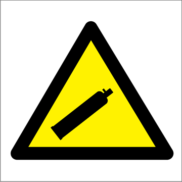 Danger compressed air - Hazard Signs