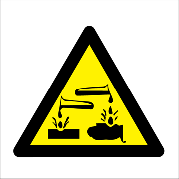 Acid - Hazard Signs