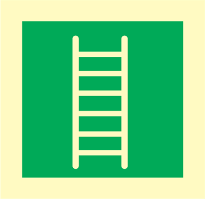 Embercation ladder - Emergency Signs