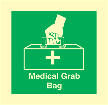 Medical grab bag - Emergency Signs