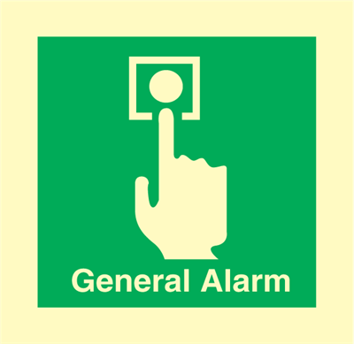 Manual call point - Emergency Signs