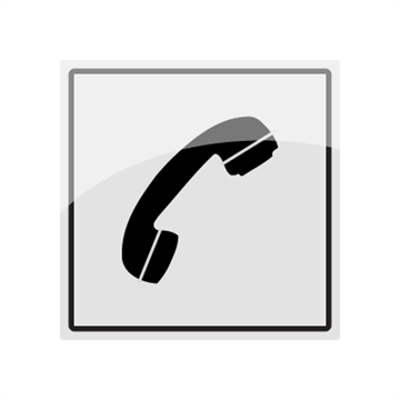 Telefon - symbolskilt - piktogram